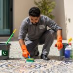 جلي بلاط بالرياض باكستاني